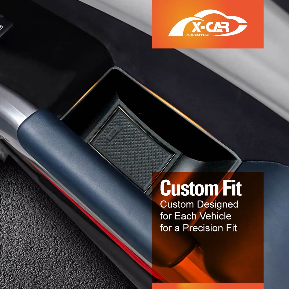 BYD Atto 3 2022-2025 Car Door Side Storage Box Tray Organizer Accessories Front and Rear Row Set of 4