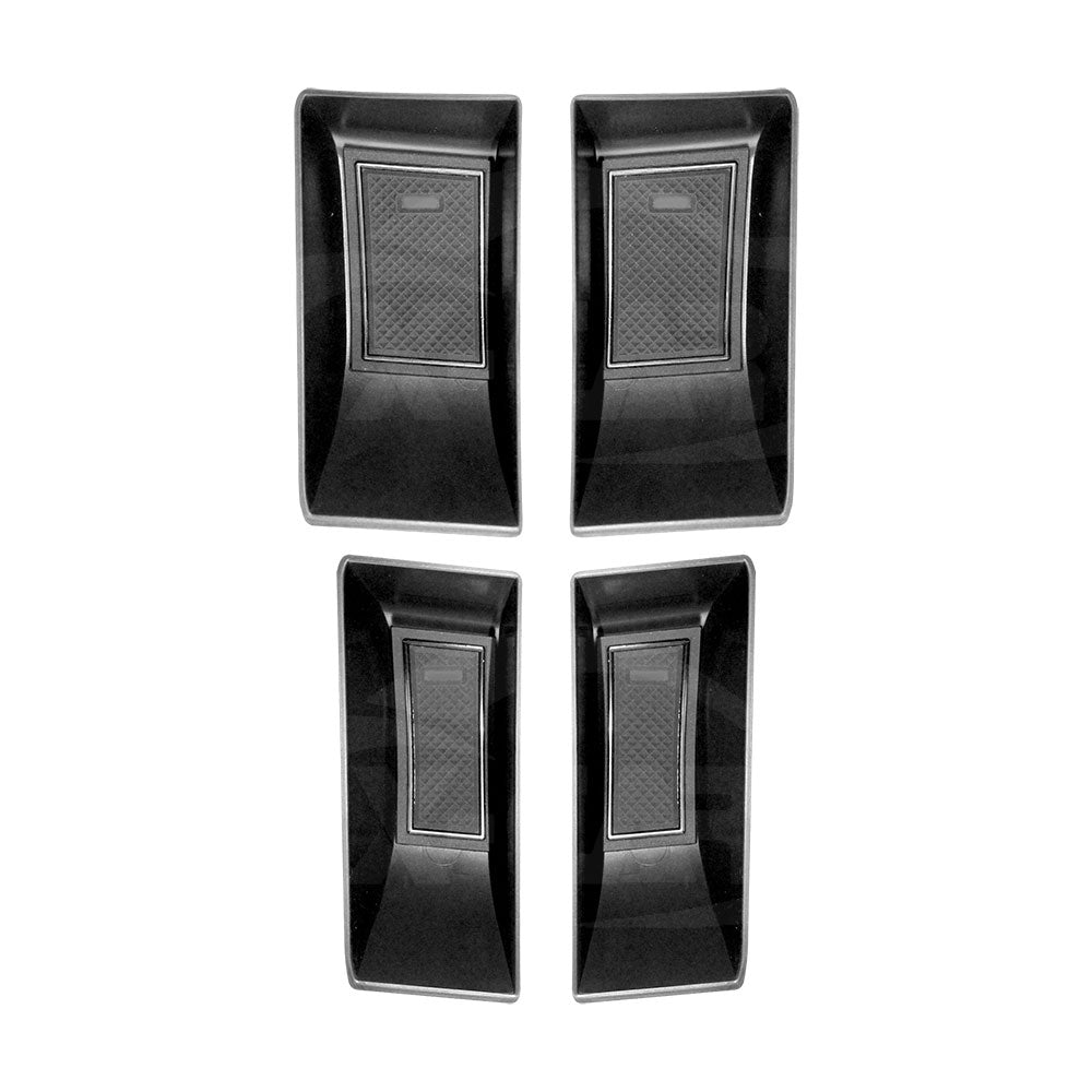 BYD Atto 3 2022-2025 Car Door Side Storage Box Tray Organizer Accessories Front and Rear Row Set of 4