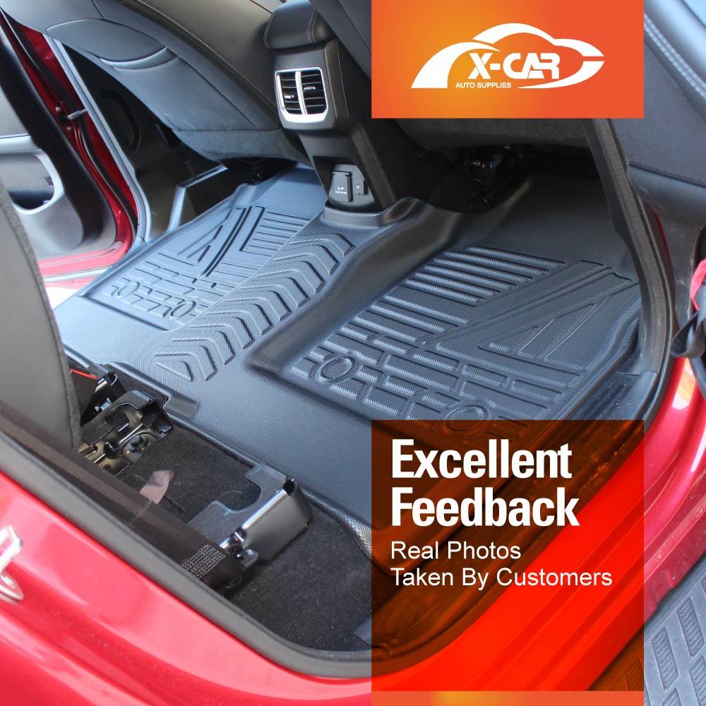 3D Floor Mats for GWM Cannon Ultra/Lux/Vanta/XSR/Cannon-X 2021-Onwards Heavy Duty All Weather Car Mats Carpet Liner Set