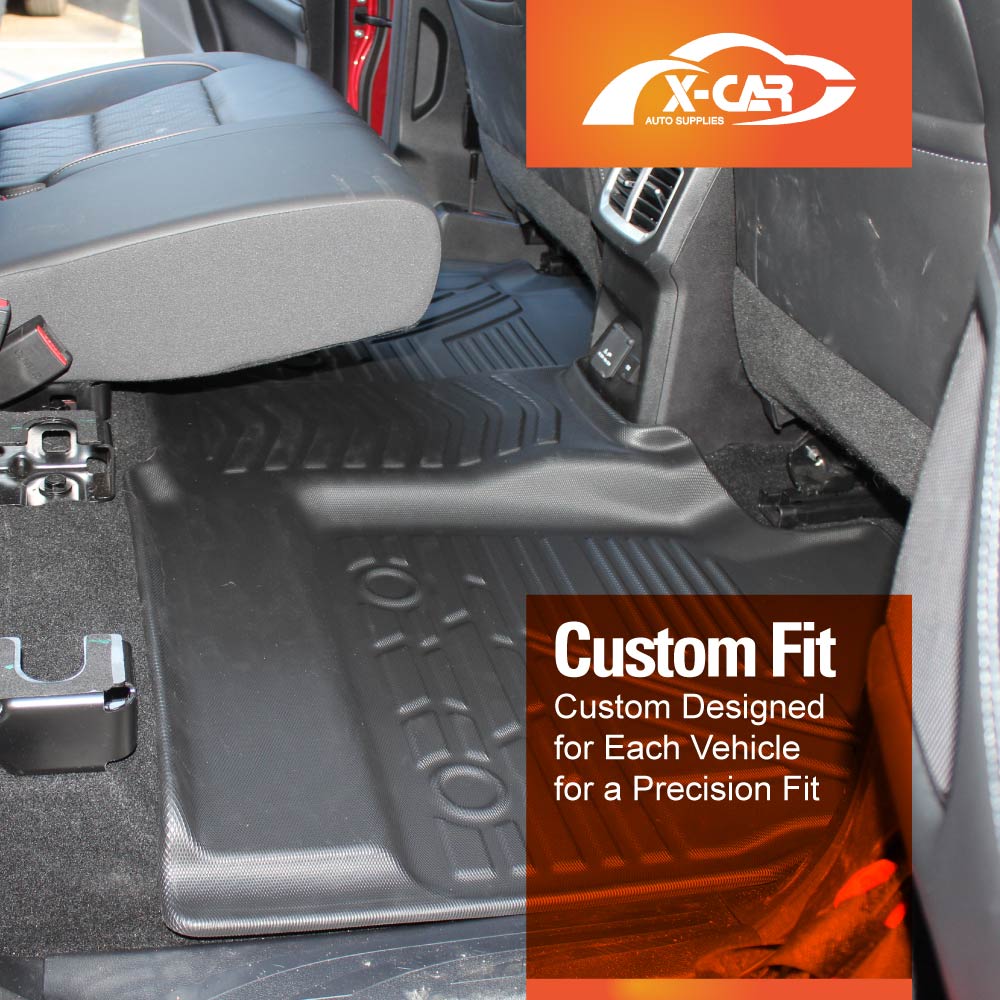 3D Floor Mats for GWM Cannon Ultra/Lux/Vanta/XSR/Cannon-X 2021-Onwards Heavy Duty All Weather Car Mats Carpet Liner Set