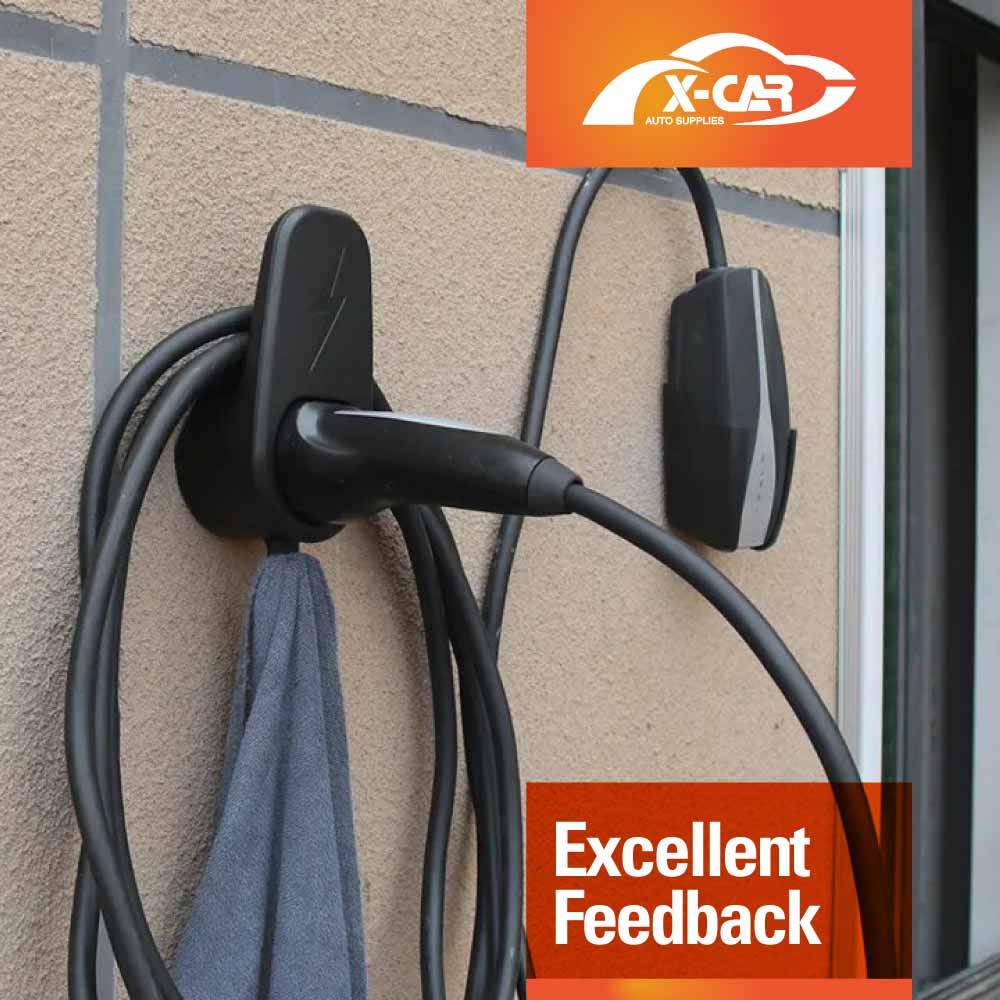 Charger Holder for Tesla Model 3 Highland 2023- 2025 Charging Cable Organizer Wall Mount Adapter Connector with Chassis Bracket