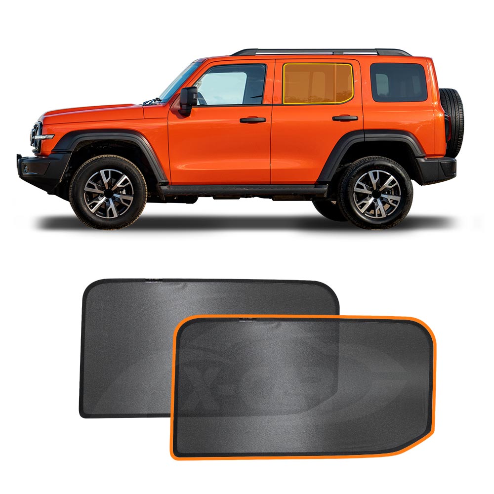Rear Window Sun Shade for GWM Tank 300 2023-2025 Car Sun Blind Mesh