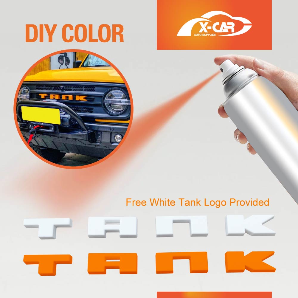 GWM Tank 300 2023-2025 Front Bumper Grille Mesh Frame Exterior Modification Accessories