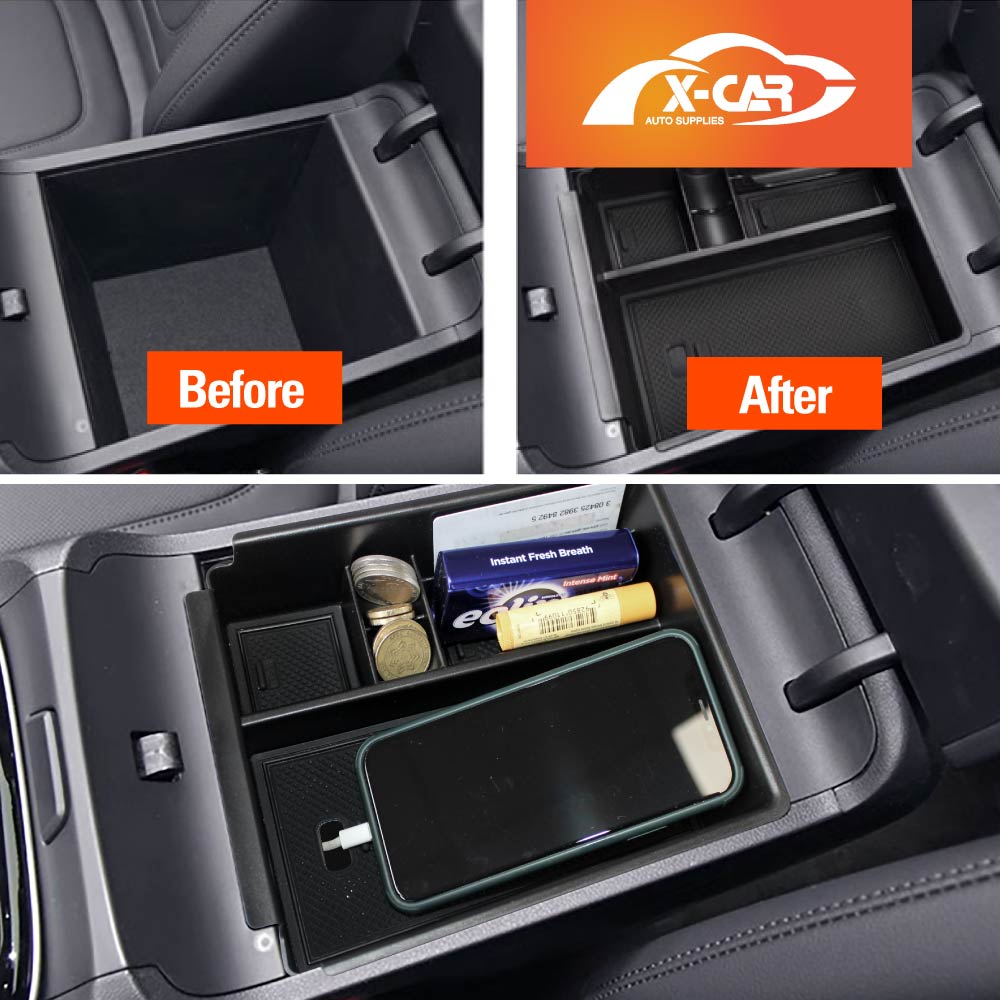 Centre Console Armrest Organizer Tray for Hyundai Tucson 2021-2024 Storage Box Accessories
