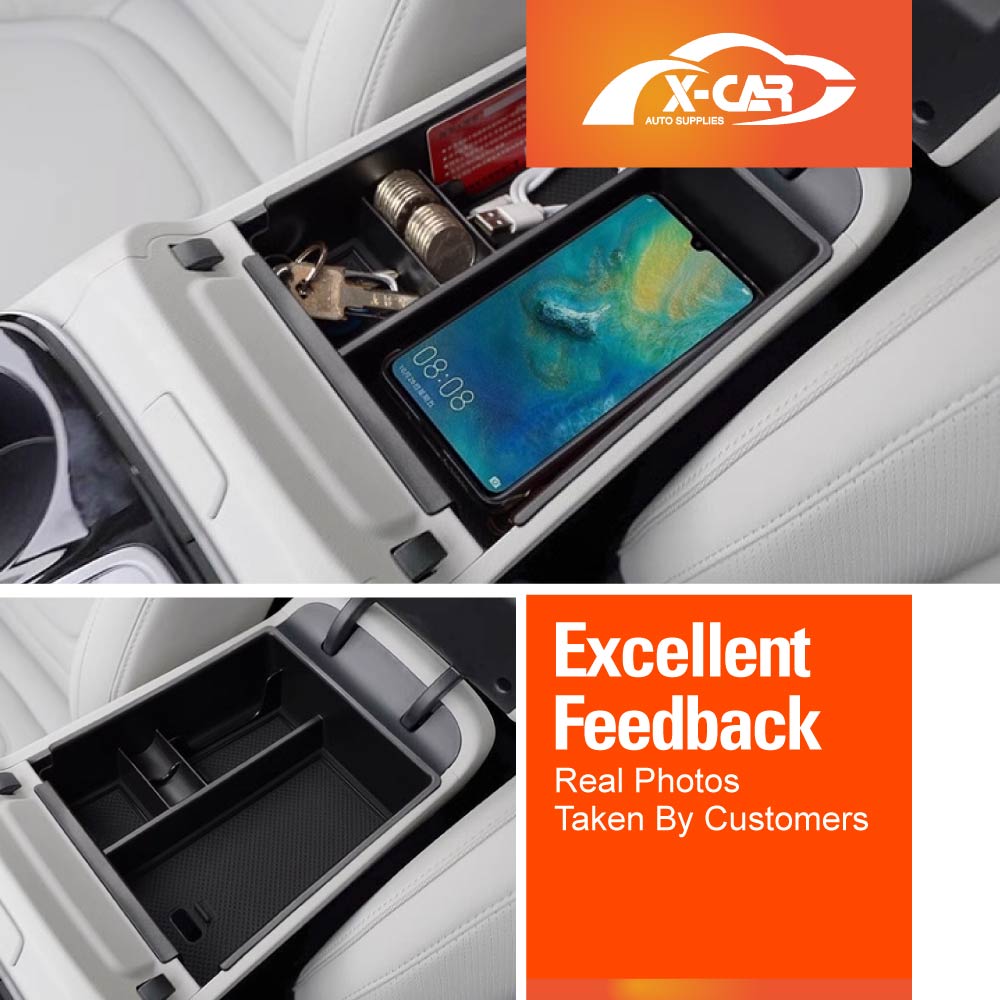 Centre Console Armrest Organizer Tray for Hyundai Tucson 2021-2024 Storage Box Accessories