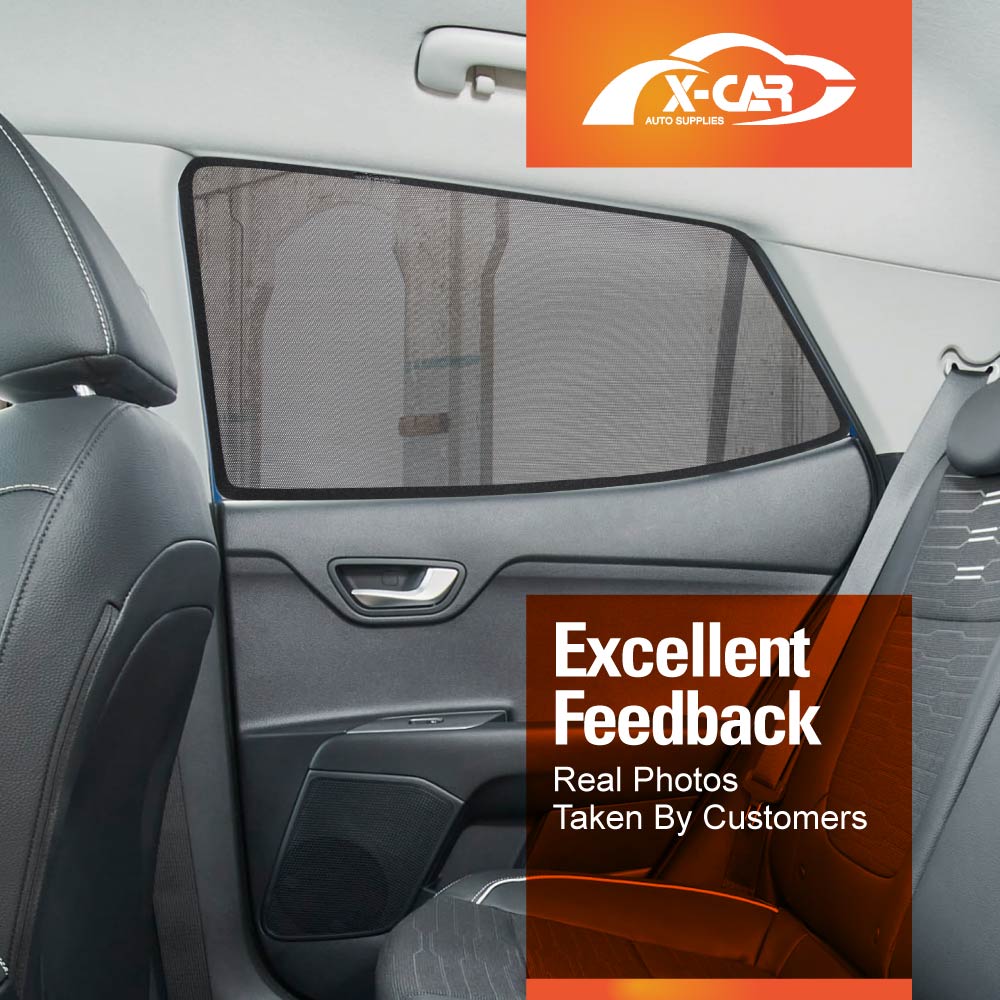 Rear Window Sun Shade for Kia Stonic 2020-Onwards Dual Cab Car Car Sun Blind Mesh