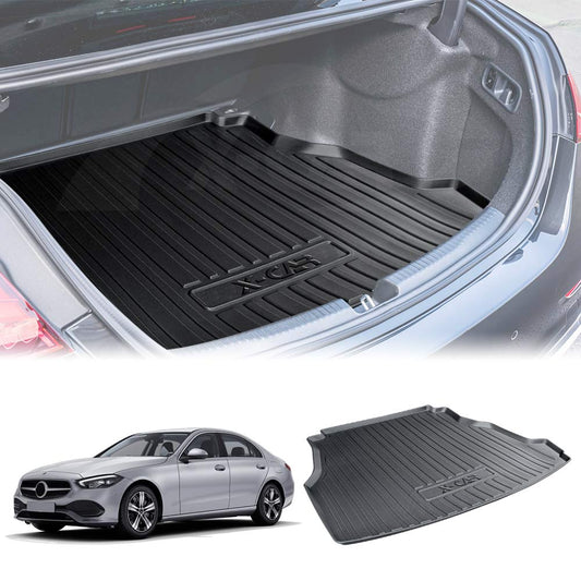 Boot Liner for Mercedes-Benz C-Class Sedan 2021-2026 All Weather Heavy Duty Cargo Trunk Mat Luggage Tray