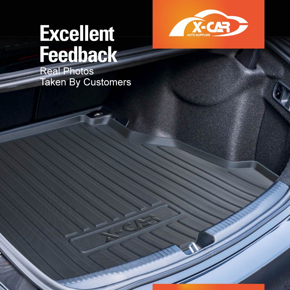 Boot Liner for Mercedes-Benz C-Class Sedan 2021-2026 All Weather Heavy Duty Cargo Trunk Mat Luggage Tray