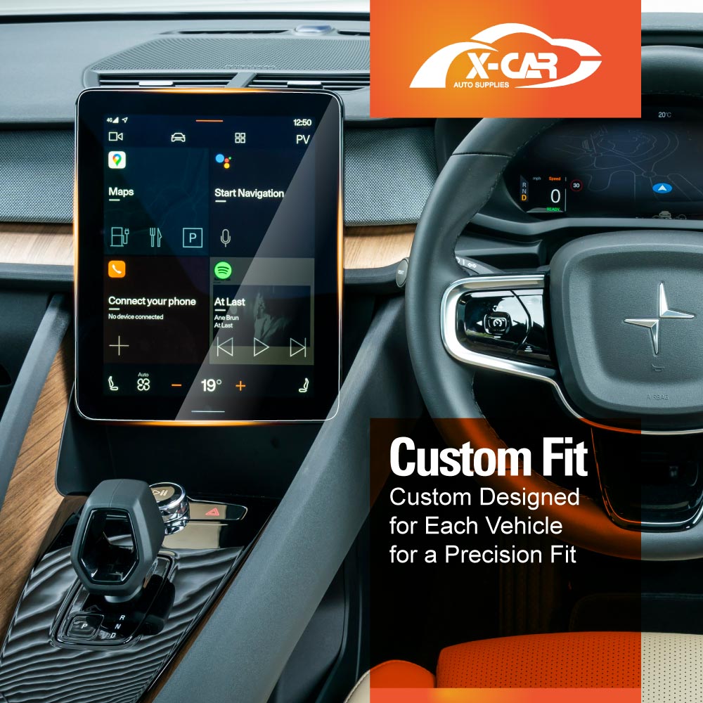 Tempered Glass Screen Protector for Polestar 2 2021-2025 Touchscreen Anti-Scratch Cover Accessories