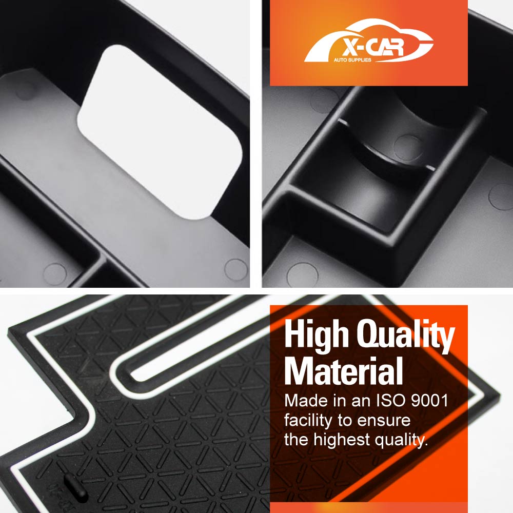 Centre Console Armrest Organizers Set for Toyota RAV4 2019-Onwards Storage Box Tray Accessories