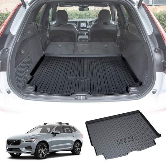 3D Moulded Heavy Duty Waterproof Cargo Rubber Mat Boot Liner Luggage Tray Fit for Volvo SUV XC60 2017-Onwards