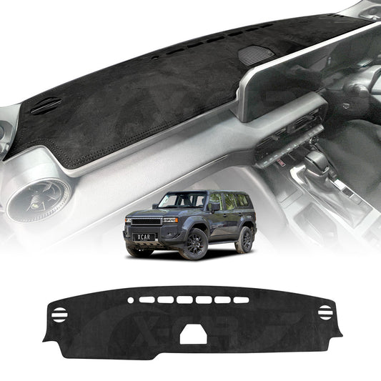 Dash Mat for Toyota Prado 250 Series Without HUD 2024-Onwards Non-Slip Microfiber Pad Cover Interior Accessories