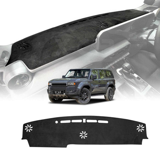 Dash Mat for Toyota Prado 250 Series Without HUD 2024-2025 Non-Slip Microfiber Pad Cover Interior Accessories