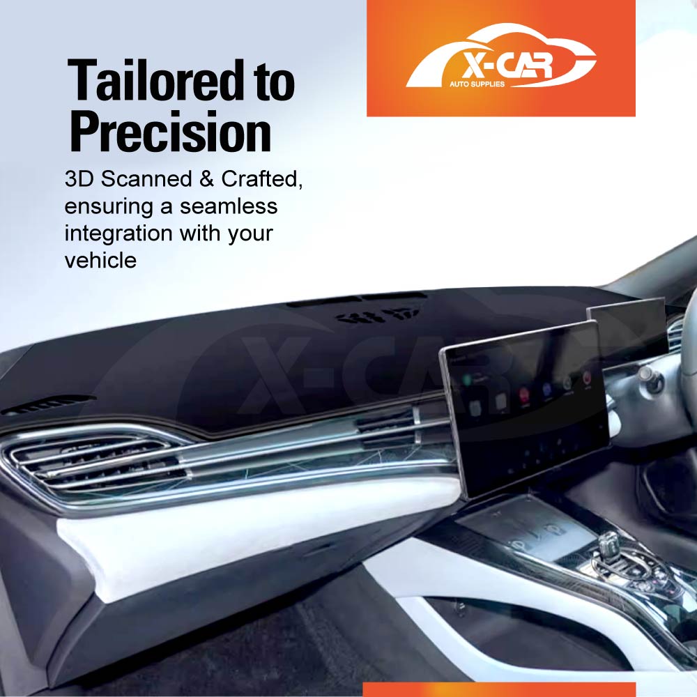 Dash Mat for BYD Seal 2023-2025 Without HUD Non-Slip Microfiber Pad Cover Interior Accessories