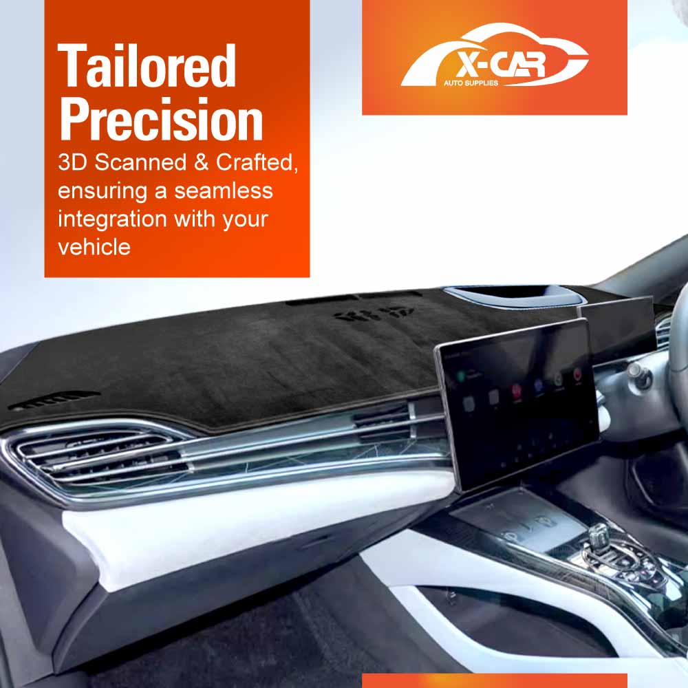 Dash Mat for BYD Seal With HUD 2023-Onwards Non-Slip Microfiber Pad Cover Interior Accessories