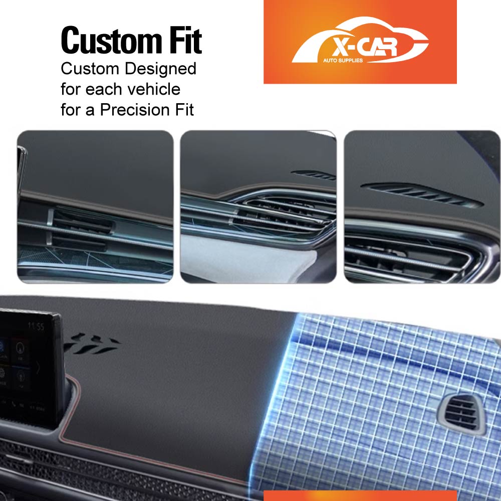 Dash Mat for BYD Seal 2023-2025 Without HUD Non-Slip Microfiber Pad Cover Interior Accessories