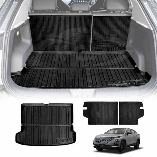 Boot Liner Back Seat Protector for Chery OMODA 5/5 GT 2023-Onwards All Weather Heavy Duty Cargo Car Trunk Kick Mats