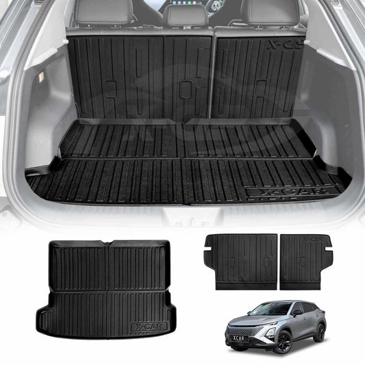 Boot Liner Kick Mats for Chery C5 2025-Onwards Hybrid All Weather Heavy Duty Cargo Car Trunk Back Seat Protector Car Accessories