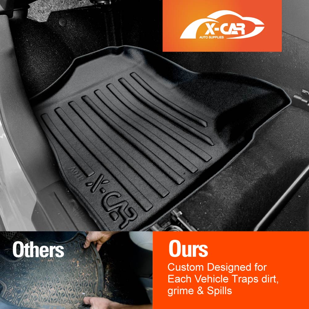 Floor Mat Boot Liner Back Seat Protector for Suzuki Jimny XL 5-Door Auto Transmission 2023-2025 Heavy Duty Cargo Car Trunk Kick Mats Cover