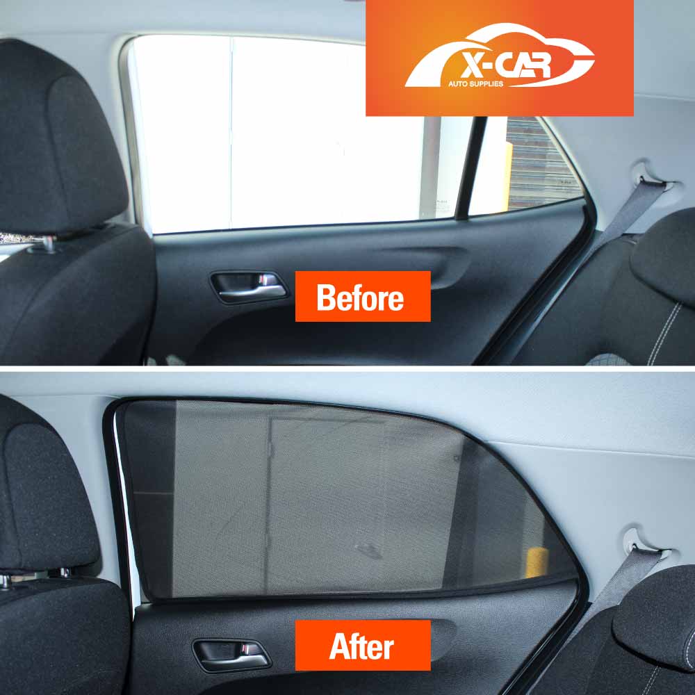 Rear Window Sun Shade for Kia Picanto 2016-2025 Car Sun Blind Mesh