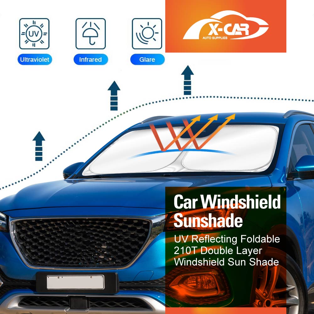 WindScreen Sun Shade for MG HS 2019-2024 Blocks UV Rays Foldable Custom Wind Screen Sun Visor Protector