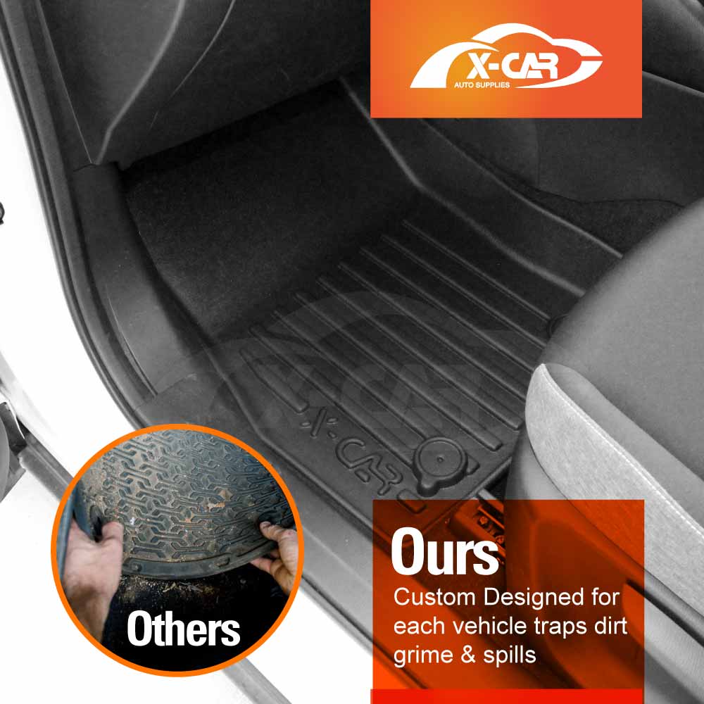 3D Floor Mats Boot Liner for Mazda CX-3 CX3 2015-Onwards All Weather Heavy Duty Cargo Car Trunk Luggage Tray