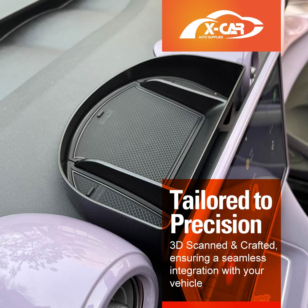 Dash Center Console Organizer for  BYD Dolphin 2023-2025 Dashboard Storage Box Phone Stand Tray