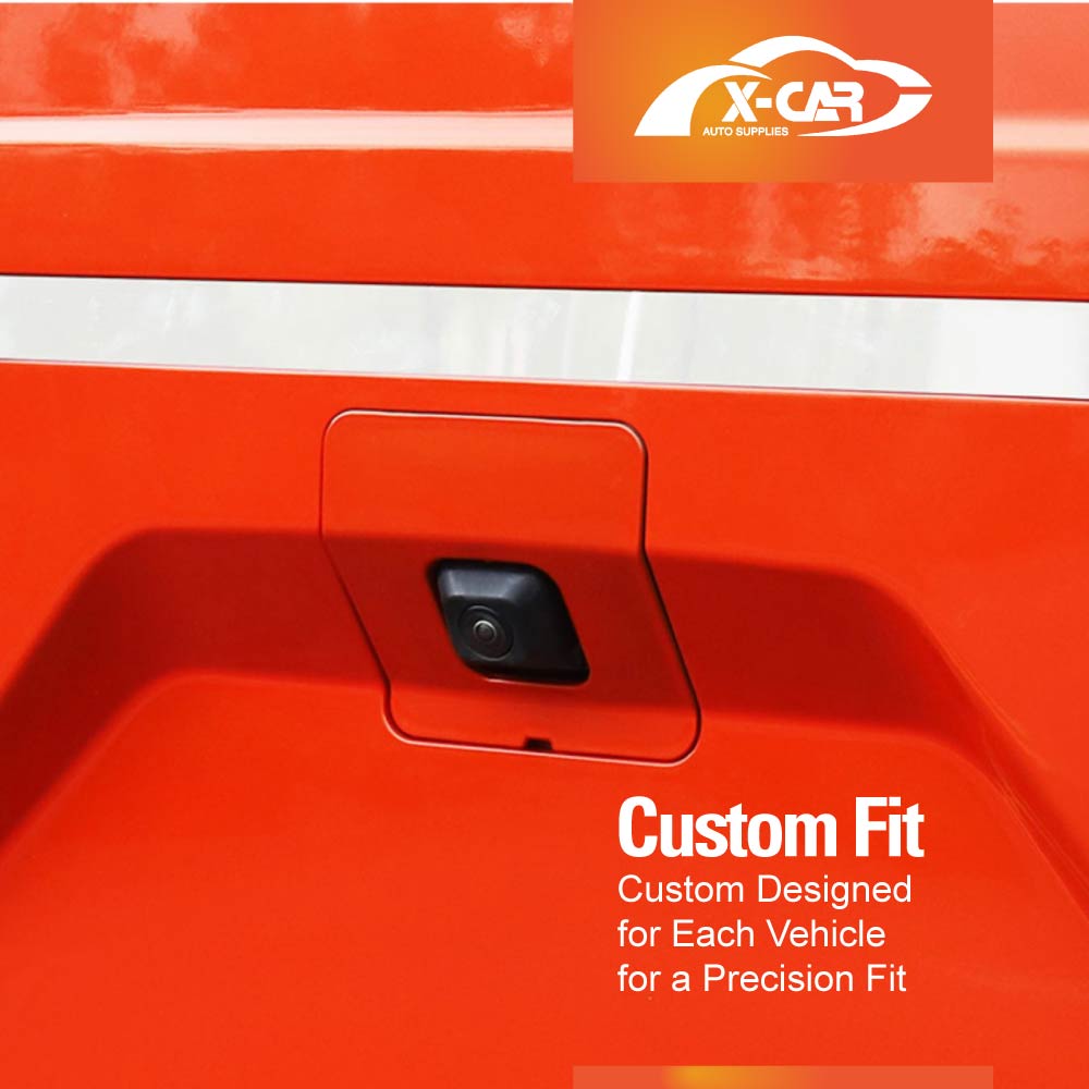 Orange Spare Wheel Cover with Stainless Steel Hoop for GWM Tank 300 2023-2025 Protective Tire Case Exterior Modification Accessories