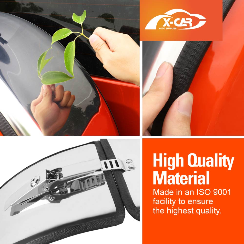 Orange Spare Wheel Cover with Stainless Steel Hoop for GWM Tank 300 2023-2025 Protective Tire Case Exterior Modification Accessories