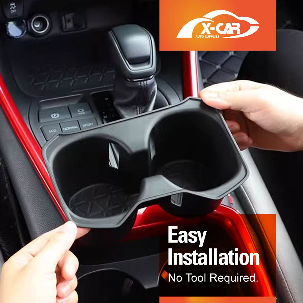 Centre Console Rubber Cup Holder Insert for Toyota RAV4 2019-Onwards Accessories