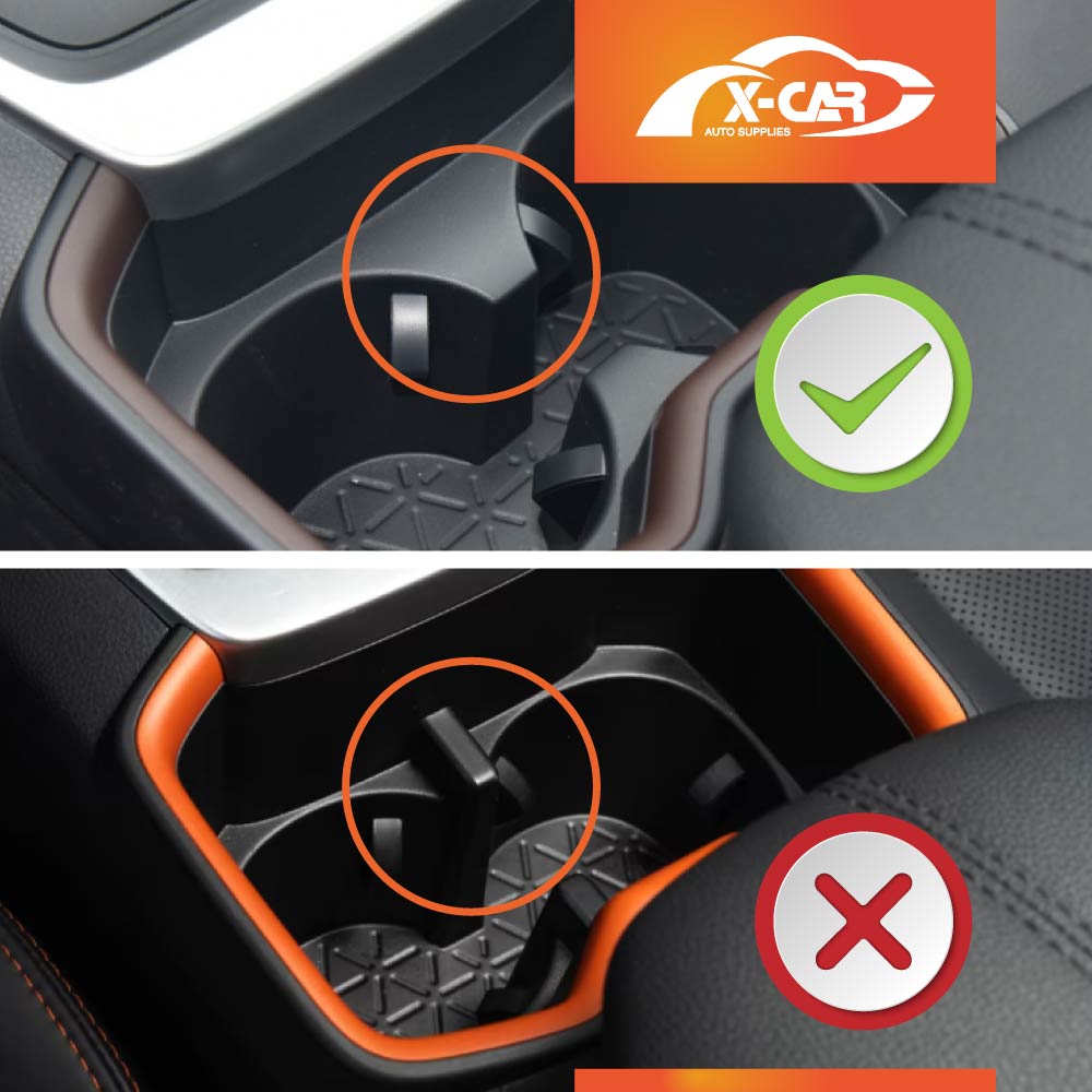 Centre Console Rubber Cup Holder Insert for Toyota RAV4 2019-Onwards Accessories