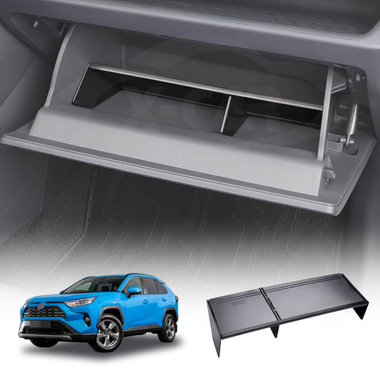 Glove Box Organizer Insert Tray for Toyota RAV4 2019-Onwards RAV 4 Car Storage Box Accessories