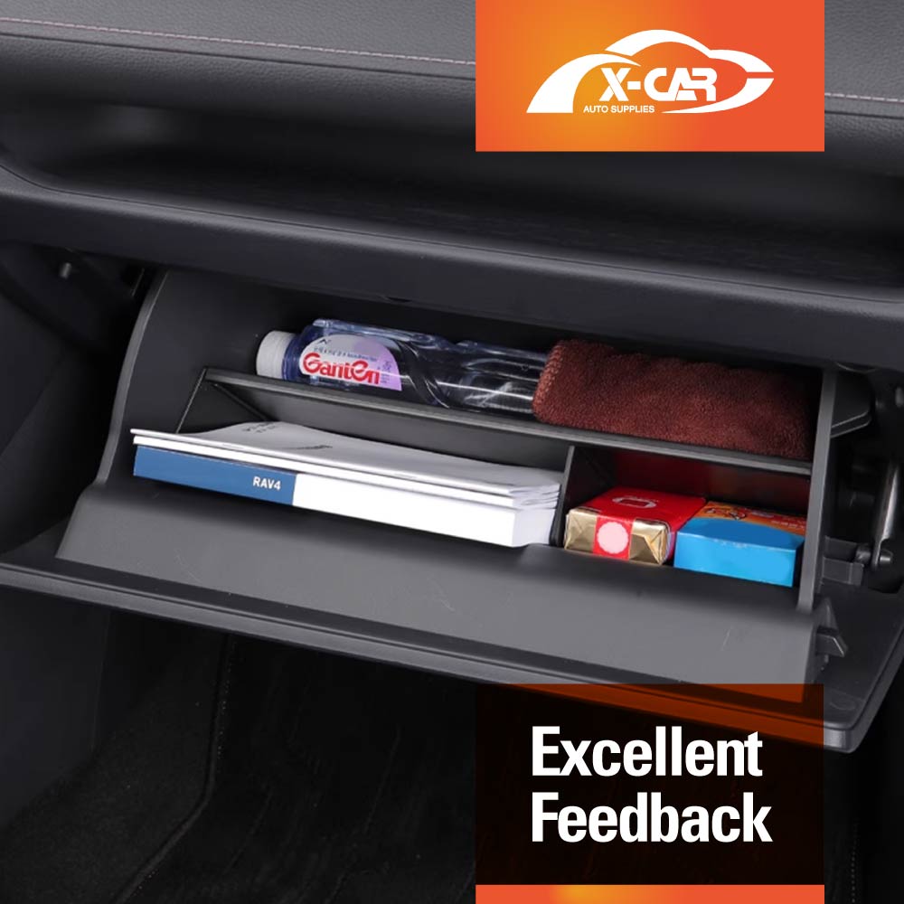 Glove Box Organizer Insert Tray for Toyota RAV4 2019-Onwards RAV 4 Car Storage Box Accessories