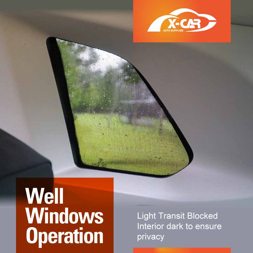 Port Window Sun Shade for Volkswagen VW Tiguan 2016-2024 Car Sun Blind Mesh Third Row Window