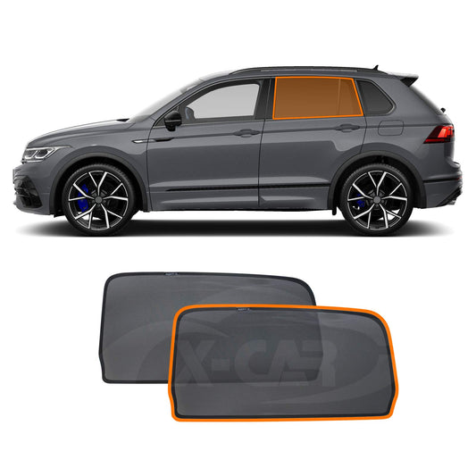 Rear Window Sun Shade for Volkswagen VW Tiguan 2016-2024 Car Sun Blind Mesh
