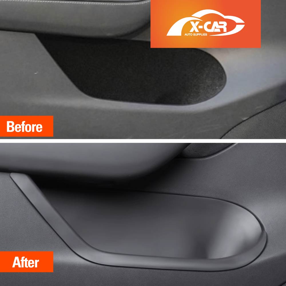 Door Side Storage Box for Tesla Model Y Juniper 2025-Onwards Full Cover Organizer Tray Front & Rear Door Pockets Accessories Set of 4