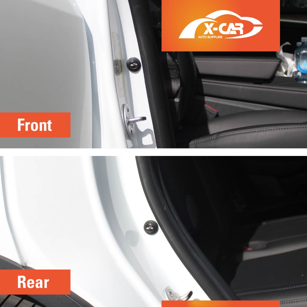 Silicone Door Buffer Pads for Tesla Model Y Juniper 2025-Onwards Anti-Shock Door Gasket Stickers Cushion Car Accessories