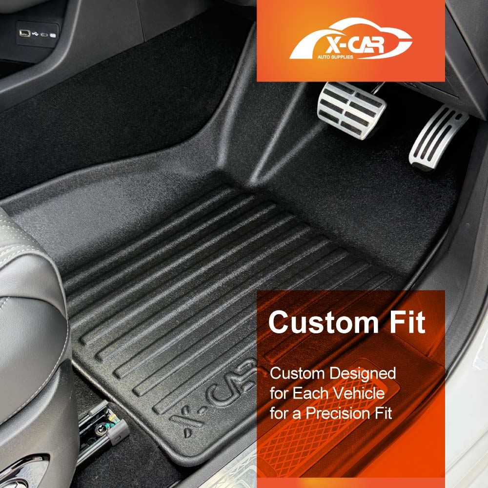 3D Floor Mats Boot Liner Set for GWM Tank 500 Tank500 PHEV 2024-Onwards All Weather Heavy Duty Cargo Kick Back Seat Protector Cover