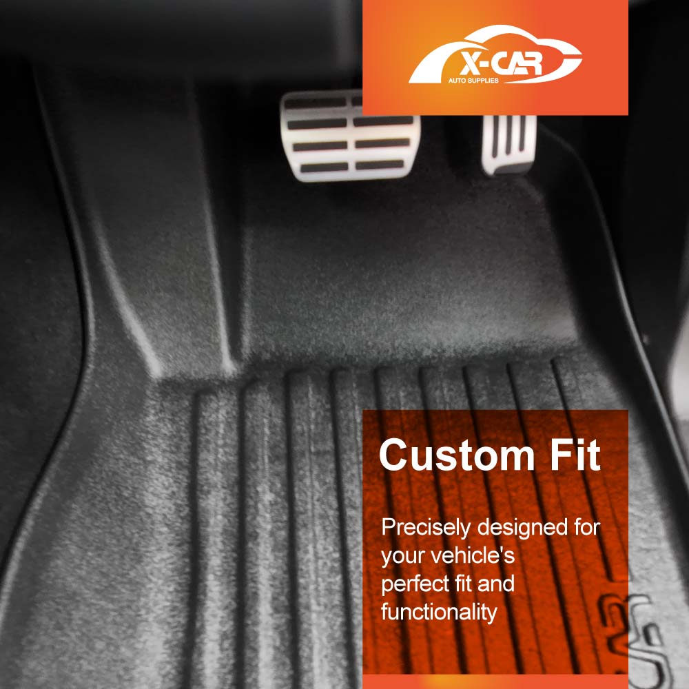 3D Floor Mats for GWM Tank 500 Tank500 PHEV 2024-Onwards Heavy Duty All Weather Waterproof Interior Protection Car Liner Set