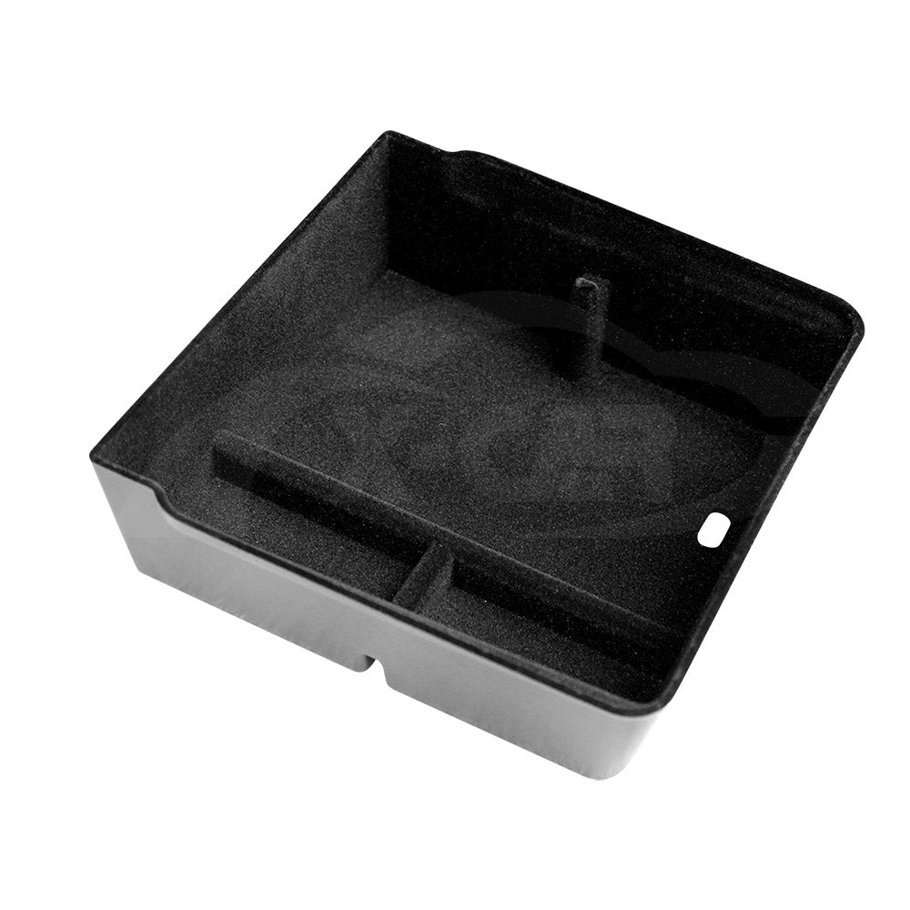 Centre Console Organizer Tray for Tesla Model Y L 6-Seat 2026-Onwards with Flocking liner
