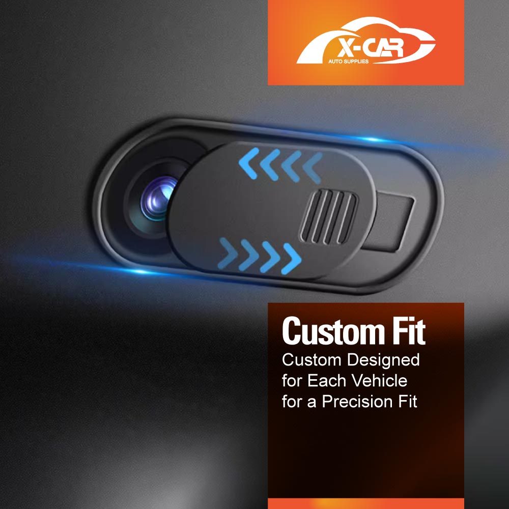 Slide Camera Cover for Tesla Model Y L 6-Seat 2026-Onwards Privacy Protector Replacement Accessories 6 Pieces Set