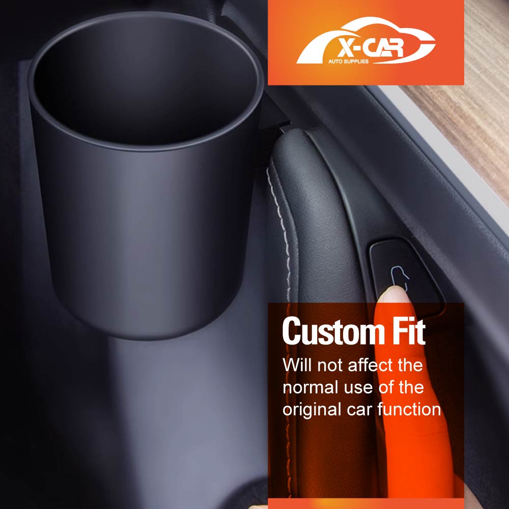 Cup Holder Rack for Tesla Model Y L 6-Seat 2026-Onwards Car Interior Door Mount Set of 2