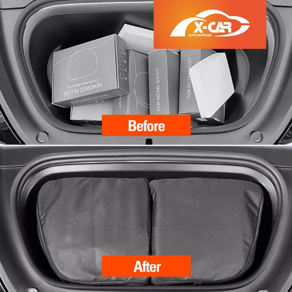 Front Trunk Cooler Bags for Tesla Model Y L 6-Seat 2026-Onwards Frunk Storage Organizer Accessories