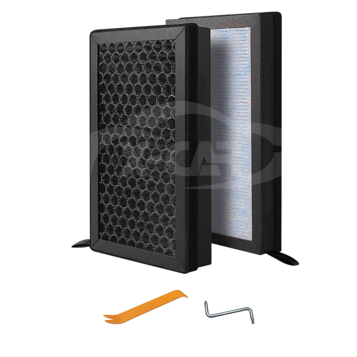 Cabin Air Filter HEPA  Activated Carbon Charcoal For Tesla Model Y L 6-Seat 2026-Onwards Air Intake Filter Accessories Replacement 2 Pack
