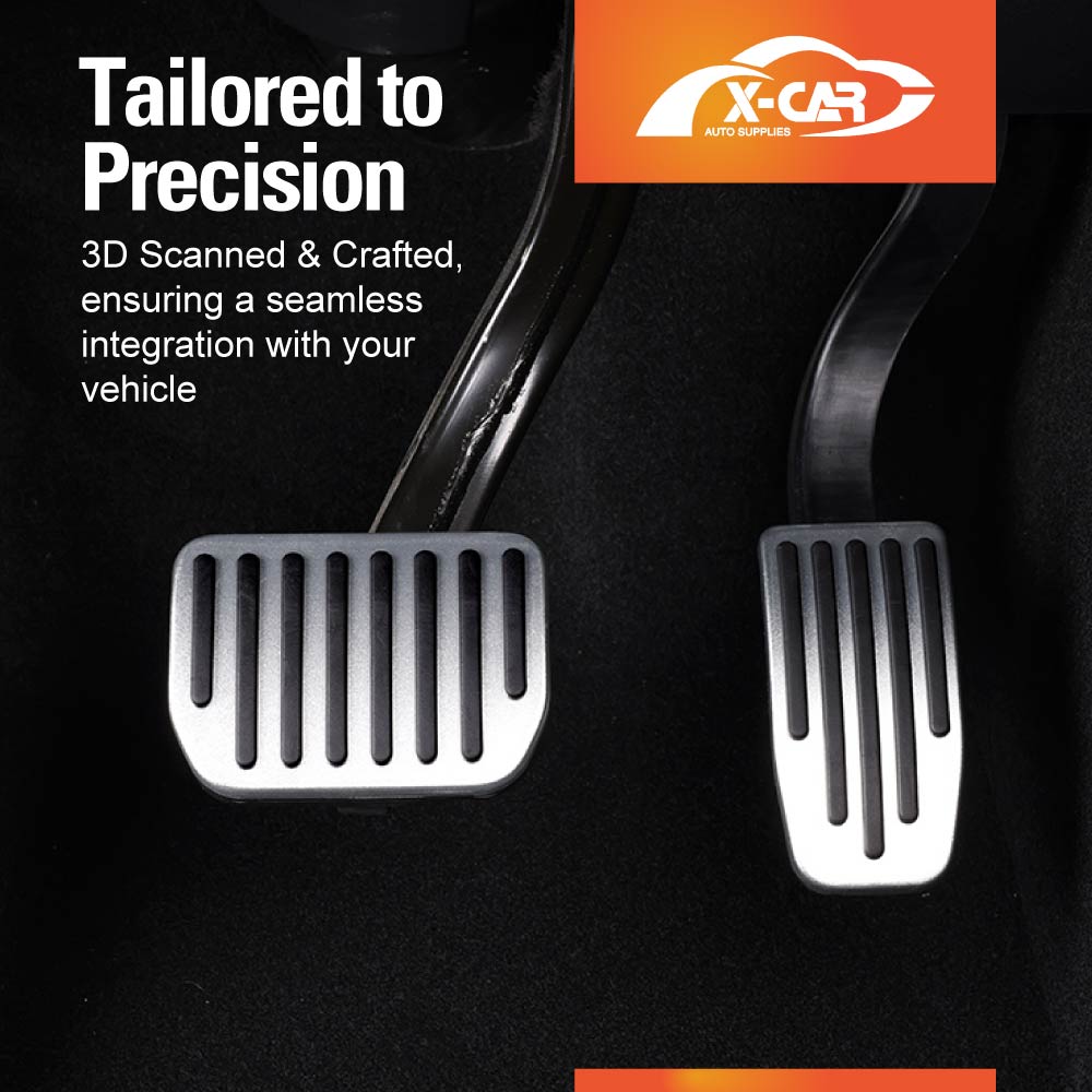 Performance Foot Pedals Pads Cover For Tesla Model Y L 6-Seat 2026-Onwards Aluminum Anti-Slip Accelerator Brake Accessories