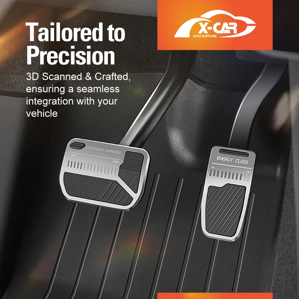 Performance Foot Pedals Pads Cover for Tesla Model Y L 6-Seat 2026-Onwards Aluminum Non-Slip Anti-Slip Accelerator Brake Accessories