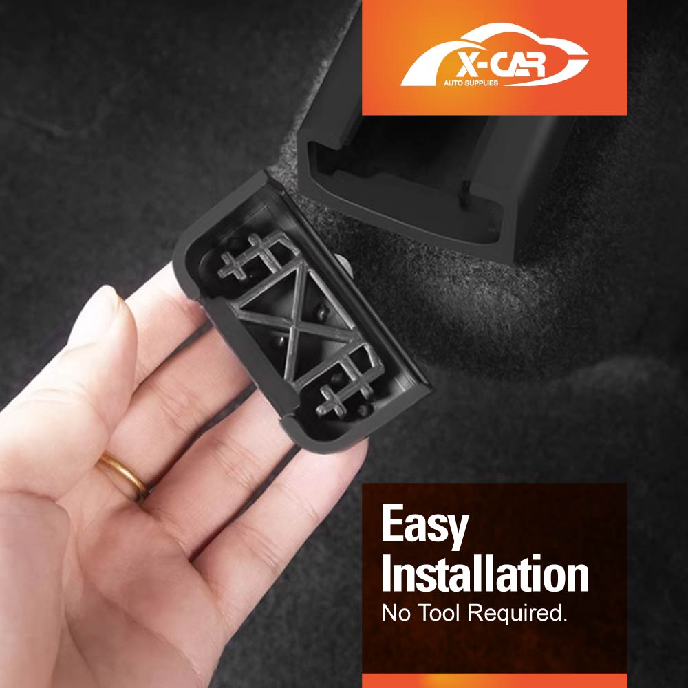 Seat Rail Cap for Tesla Model Y L 6-Seat 2026-Onwards Slide Anti-collision Rubber Cover Plug Car Accessories