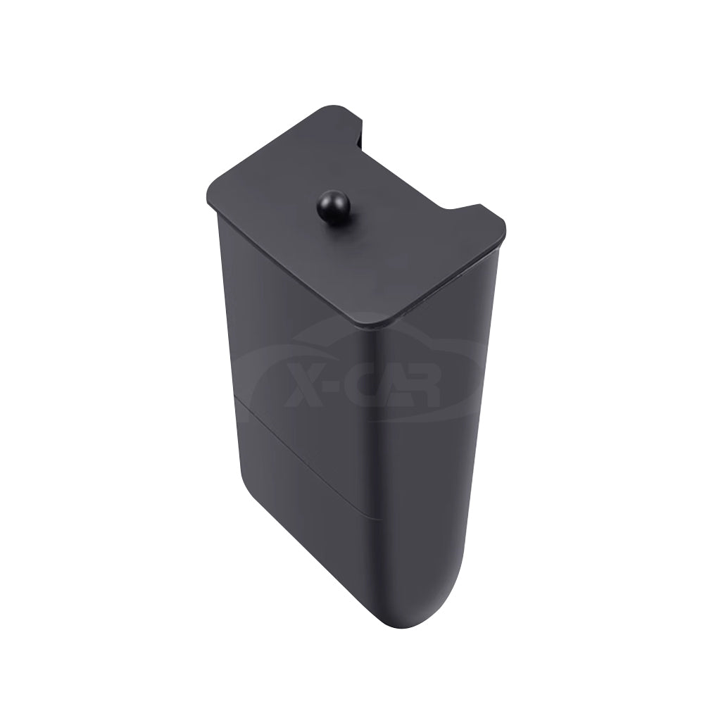 Rear Bin with Magnetic Lid for Tesla Model Y L 6-Seat 2026-Onwards Premium ABS Trash Can Interior Car Organizer Accessories