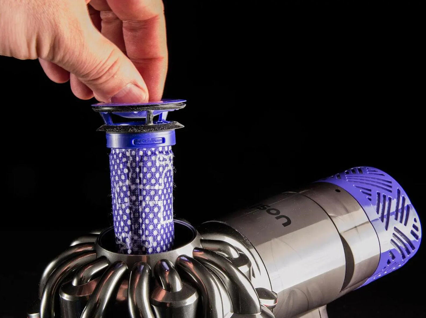 Replacement Battery and 3x Washable Pre Filter for Dyson V6 DC58 DC59 DC62 Animal Handheld,DC72 DC74 Animal SV03 SV06 SV09 Handheld Vacuum