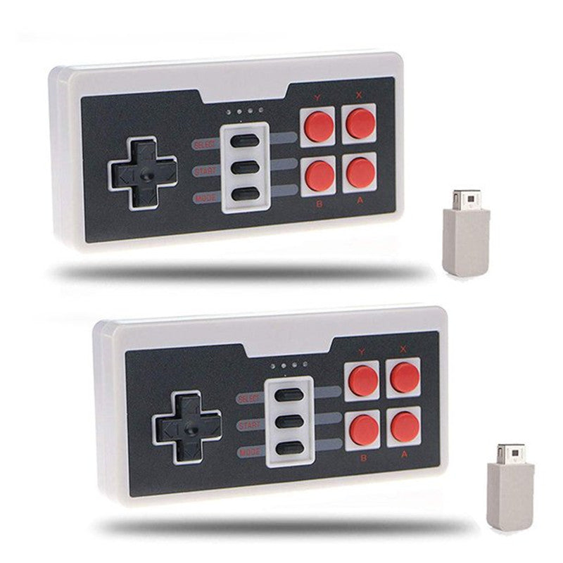 2 of 2.4G Wireless Controllers Gamepads Joypads for Nintendo Mini NES Classic / SNES Mini Console